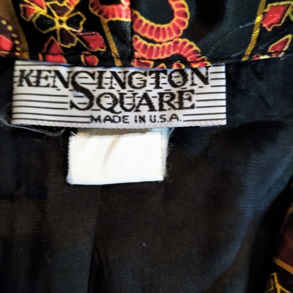 Vintage Kensington Square Jacket EUC XL - Picture 5 of 5